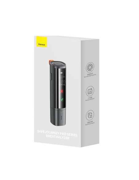 Elektroninis skaitmeninis alkotesteris Pro Series belaidis 470mAh – pilkas
 
Elektroninis skaitmeninis alkotesteris Pro Series belaidis 470mAh – pilkas