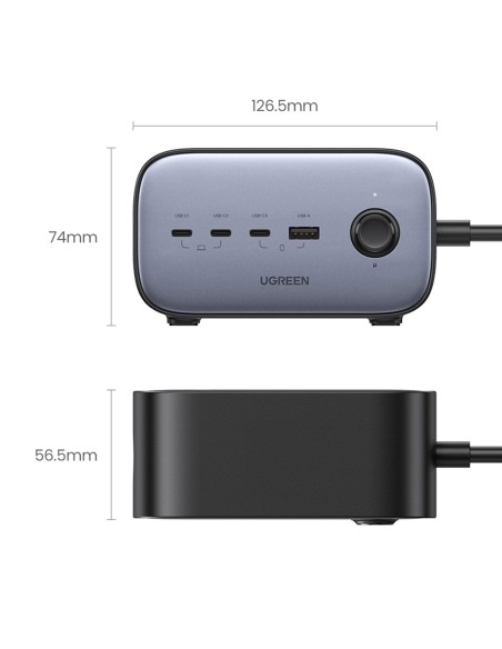 AC 240V GaN 3x USB-C USB-A maitinimo juostos įkroviklis – juodas
 
AC 240V GaN 3x USB-C USB-A maitinimo juostos įkroviklis – juodas