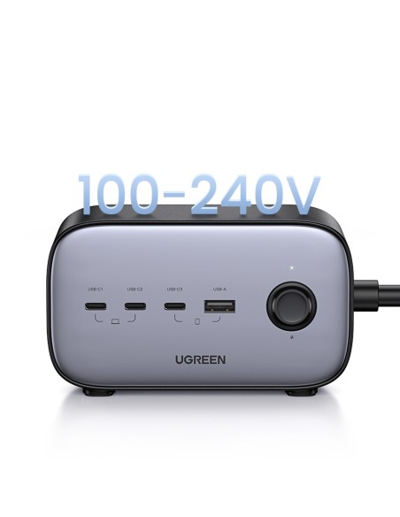AC 240V GaN 3x USB-C USB-A maitinimo juostos įkroviklis – juodas
 
AC 240V GaN 3x USB-C USB-A maitinimo juostos įkroviklis – juodas