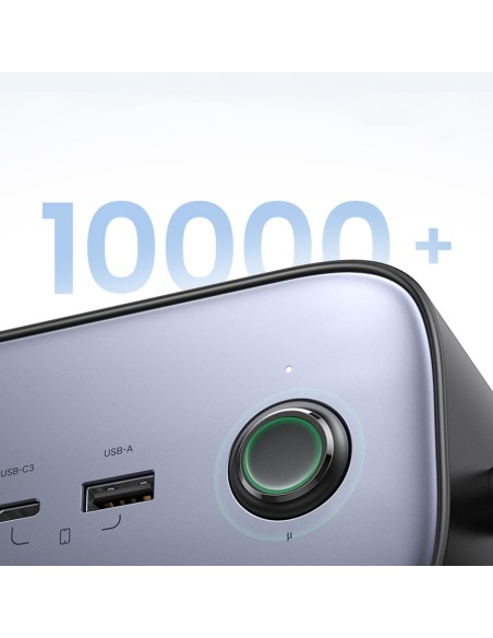 AC 240V GaN 3x USB-C USB-A maitinimo juostos įkroviklis – juodas
 
AC 240V GaN 3x USB-C USB-A maitinimo juostos įkroviklis – juodas