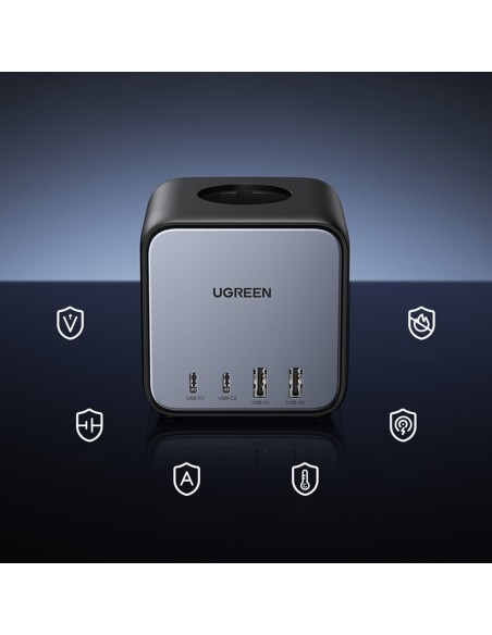 Įkroviklio maitinimo juostelė AC 240V GaN 2x USB-C 2x USB-A 3x AC 240V - juoda
 
Įkroviklio maitinimo juostelė AC 240V GaN 2x USB-C 2x USB-A 3x AC 240V - juoda