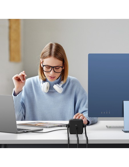Įkroviklio maitinimo juostelė AC 240V GaN 2x USB-C 2x USB-A 3x AC 240V - juoda
 
Įkroviklio maitinimo juostelė AC 240V GaN 2x USB-C 2x USB-A 3x AC 240V - juoda
