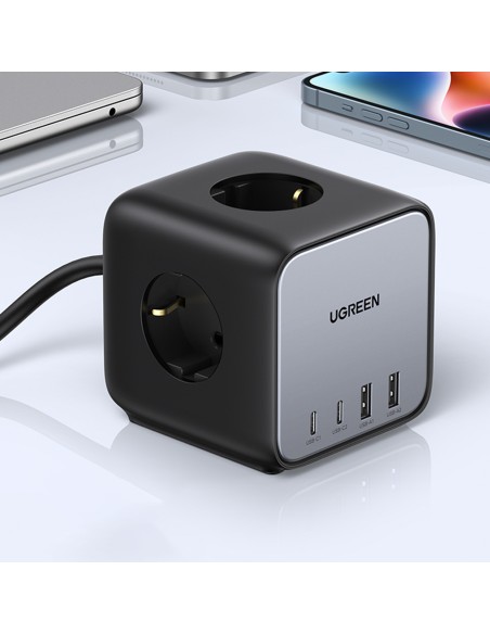 Įkroviklio maitinimo juostelė AC 240V GaN 2x USB-C 2x USB-A 3x AC 240V - juoda
 
Įkroviklio maitinimo juostelė AC 240V GaN 2x USB-C 2x USB-A 3x AC 240V - juoda