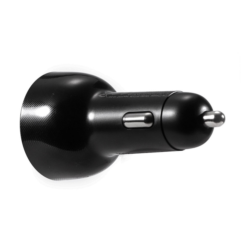 Automobilinis pakrovėjas cigarečių žiebtuvėliui 3 USB prievadai ir 2x USB-C 70W - juodas