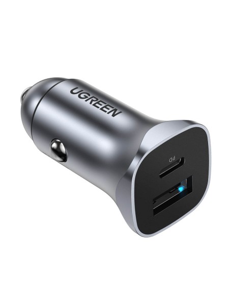 Greitas USB-A ir USB-C 30W PD PPS automobilinis įkroviklis – pilkas
 
Greitas USB-A ir USB-C 30W PD PPS automobilinis įkroviklis – pilkas