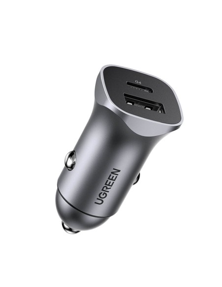 Greitas USB-A ir USB-C 30W PD PPS automobilinis įkroviklis – pilkas
 
Greitas USB-A ir USB-C 30W PD PPS automobilinis įkroviklis – pilkas