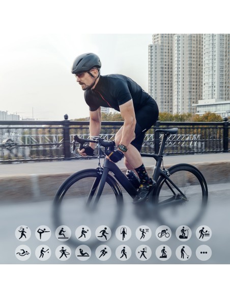 JR-FT5 Fit-Life serijos išmanusis laikrodis su atsiliepimo į skambučius funkcija – juodas
 
JR-FT5 Fit-Life serijos išmanusis laikrodis su atsiliepimo į skambučius funkcija – juodas