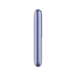 Powerbank Bipow Pro 10000mAh 20W su USB-C 3A 0,3m kabeliu violetinė