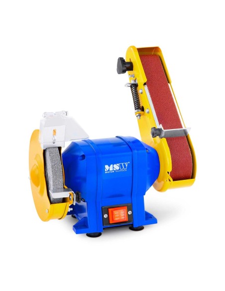 Dvigubas juostinis ir diskinis stalo šlifuoklis 250W + šlifavimo disko sk. 150 mm ir šlifavimo juosta 50 x 686 mm Dvigubas juostinis ir diskinis stalo šlifuoklis 250W + šlifavimo disko sk. 150 mm ir šlifavimo juosta 50 x 686 mm