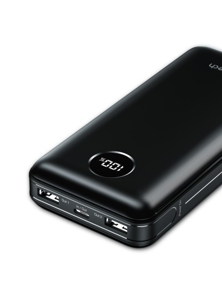 Lengvas maitinimo blokas 20000mAh PD 45W 2x USB 1x USB-C - juodas
 
Lengvas maitinimo blokas 20000mAh PD 45W 2x USB 1x USB-C - juodas
