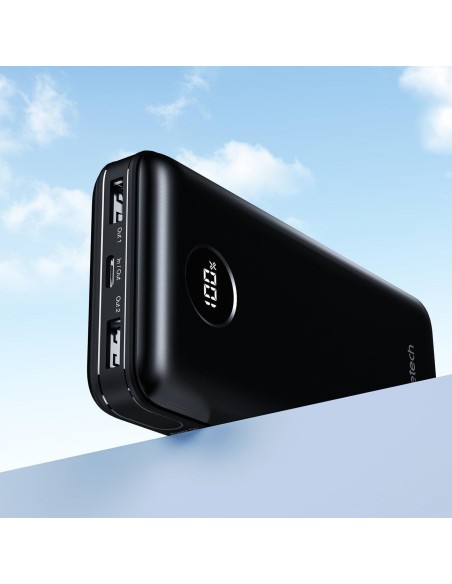 Lengvas maitinimo blokas 20000mAh PD 45W 2x USB 1x USB-C - juodas
 
Lengvas maitinimo blokas 20000mAh PD 45W 2x USB 1x USB-C - juodas