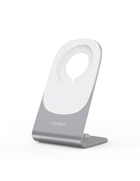 
15W Qi indukcinis įkroviklis su MagSafe + magnetinis telefono stovas - baltas

