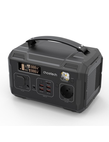 Nešiojama turistinė elektros banko stotis 281Wh 300W LED - juoda
 
Nešiojama turistinė elektros banko stotis 281Wh 300W LED - juoda