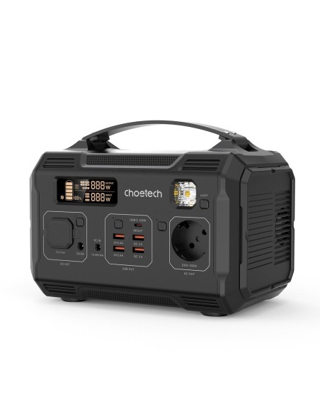 Nešiojama turistinė elektros banko stotis 281Wh 300W LED - juoda
 
Nešiojama turistinė elektros banko stotis 281Wh 300W LED - juoda