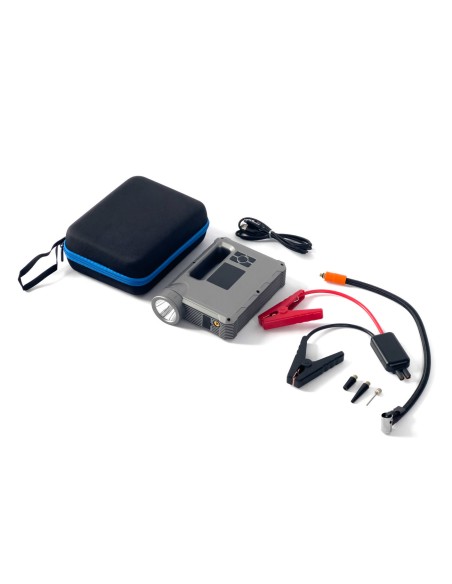 4in1 automobilio užvedimas Jump Starter + 8000mAh maitinimo blokas + kompresorius + LED žibintuvėlis - juodas
 
4in1 automobilio užvedimas Jump Starter + 8000mAh maitinimo blokas + kompresorius + LED žibintuvėlis - juodas
