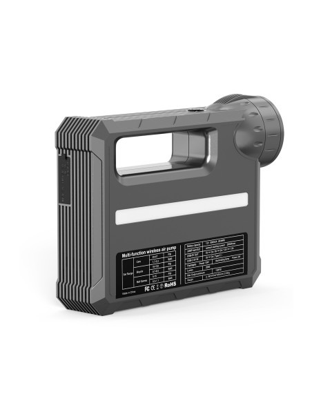 4in1 automobilio užvedimas Jump Starter + 8000mAh maitinimo blokas + kompresorius + LED žibintuvėlis - juodas
 
4in1 automobilio užvedimas Jump Starter + 8000mAh maitinimo blokas + kompresorius + LED žibintuvėlis - juodas