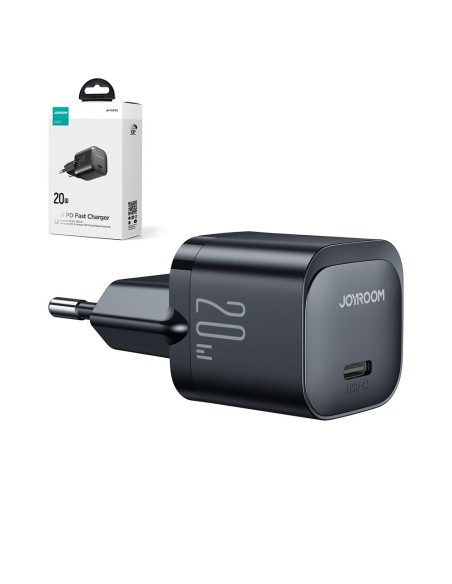 Mini USB-C 20W PD JR-TCF02 telefono pakrovėjas - juodas
 
Mini USB-C 20W PD JR-TCF02 telefono pakrovėjas - juodas