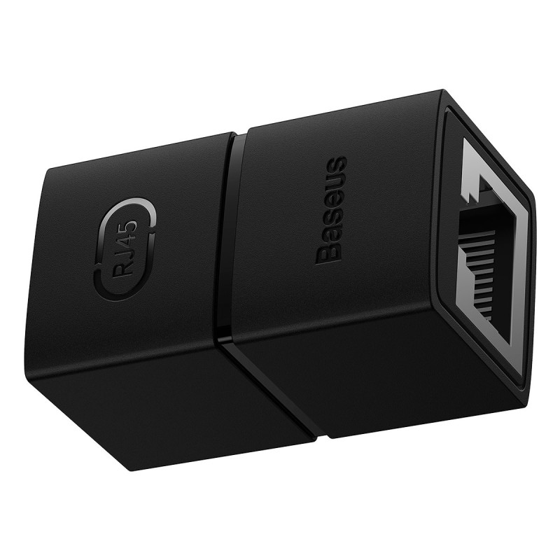 AirJoy LAN Ethernet RJ-45 tinklo kabelio jungtis, juoda