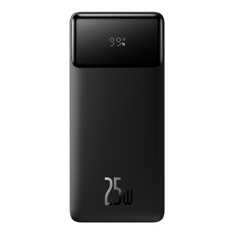 Powerbank 10000mAh USB / USB-C 25W PD QC + USB-C laidas - juodas
Powerbank 10000mAh USB / USB-C 25W PD QC + USB-C laidas - juodas