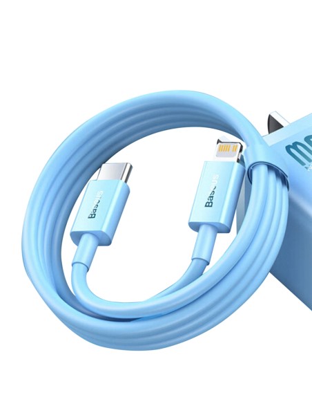 Kabelis iPhone Superior Series USB-C - Lightning 20W PD 1m - mėlynas
 
Kabelis iPhone Superior Series USB-C - Lightning 20W PD 1m - mėlynas
