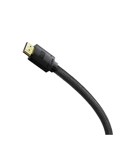 Pintas HDMI 8K High Definition Series kabelis, 8m – juodas
 
Pintas HDMI 8K High Definition Series kabelis, 8m – juodas