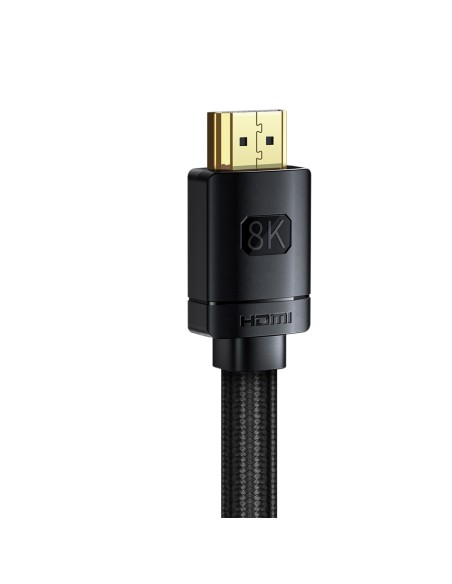 Pintas HDMI 8K High Definition Series kabelis, 8m – juodas
 
Pintas HDMI 8K High Definition Series kabelis, 8m – juodas