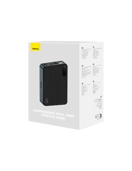 3in1 automobilio užvedimas Jump Starter 1200A + 7200mAh maitinimo blokas + LED žibintuvėlis - juodas
 
3in1 automobilio užvedimas Jump Starter 1200A + 7200mAh maitinimo blokas + LED žibintuvėlis - juodas