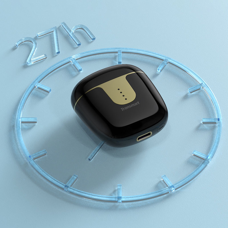 Onyx Ace Pro TWS Bluetooth 5.2 belaidės ausinės – juodos