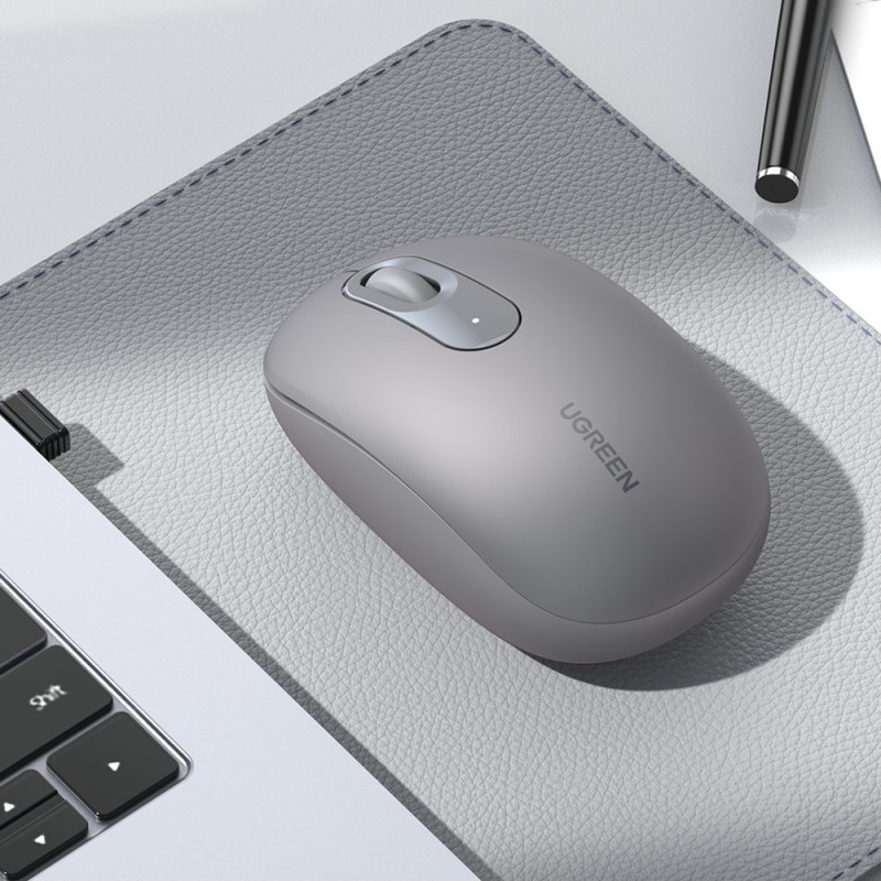 Belaidė USB pelė 2.4GHz Ugreen MU105 – pilka