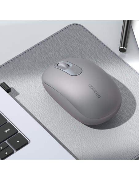 Belaidė USB pelė 2.4GHz Ugreen MU105 – pilka
 
Belaidė USB pelė 2.4GHz Ugreen MU105 – pilka