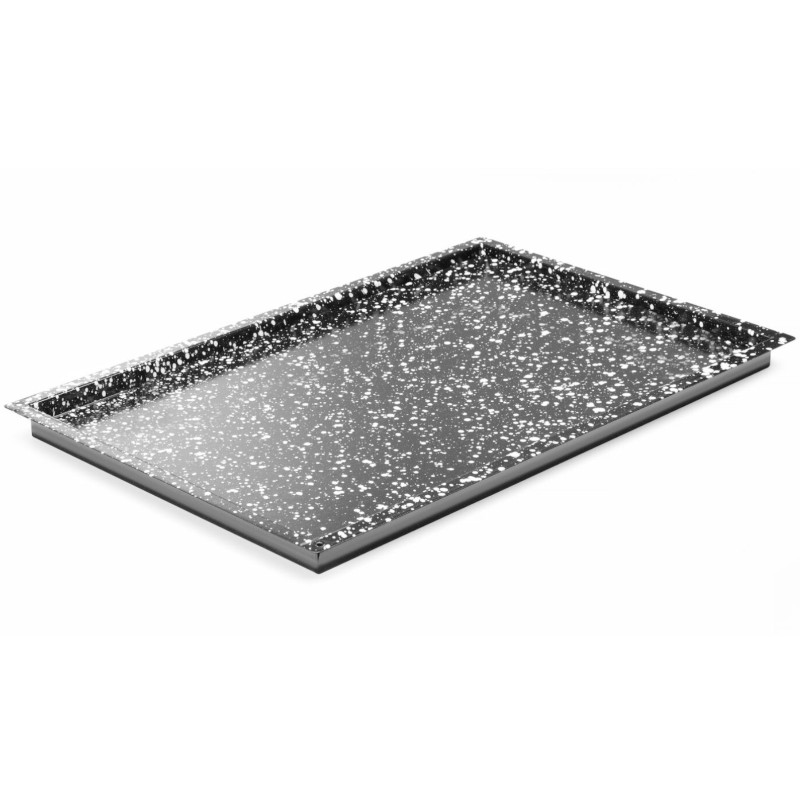 Konvektomatinė konditerinė kepimo skarda 60x40cm, aukštis 2cm
Konvektomatinė konditerinė kepimo skarda 60x40cm, aukštis 2cm