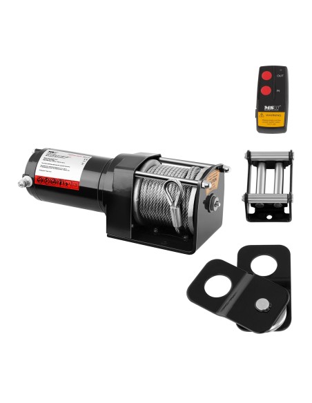 Gervė visureigio automobilio gervė su nuotolinio valdymo lynu 12 m traukimo galia 1590 kg + blokas 4 T Gervė visureigio automobilio gervė su nuotolinio valdymo lynu 12 m traukimo galia 1590 kg + blokas 4 T