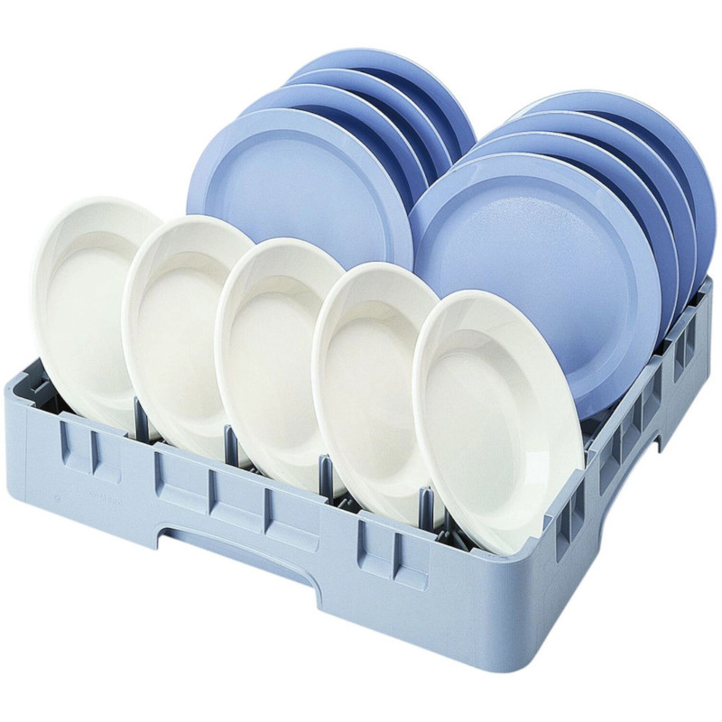 CAMBRO Camrack indaplovės krepšelis lėkštėms 50x50cm - pilkas