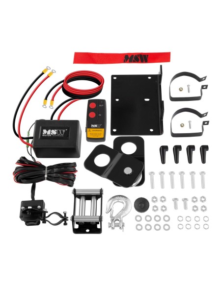 Gervė visureigio automobilio gervė su nuotolinio valdymo lynu 12 m traukimo galia 1590 kg + blokas 4 T Gervė visureigio automobilio gervė su nuotolinio valdymo lynu 12 m traukimo galia 1590 kg + blokas 4 T