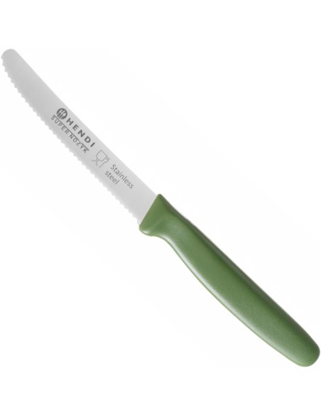 Super aštrus universalus virtuvinis peilis, dantytais ašmenimis 22 cm - žalias
 
Super aštrus universalus virtuvinis peilis, dantytais ašmenimis 22 cm - žalias