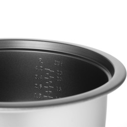 
Ryžių virimo puodas ryžiams ir kruopoms virti 1550W 4,2L
