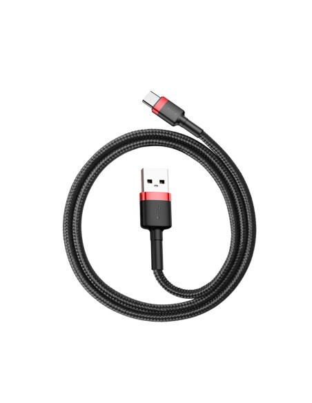 Patvarus nailoninis kabelis USB laidas – USB-C QC3.0 3A 0.5M juodos ir raudonos spalvos
 
Patvarus nailoninis kabelis USB laidas – USB-C QC3.0 3A 0.5M juodos ir raudonos spalvos