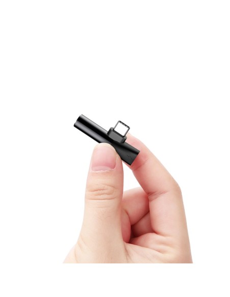 Audio Converter L41 adapteris iš USB-C į USB-C prievadą + 3,5 mm juodas lizdas
 
Audio Converter L41 adapteris iš USB-C į USB-C prievadą + 3,5 mm juodas lizdas