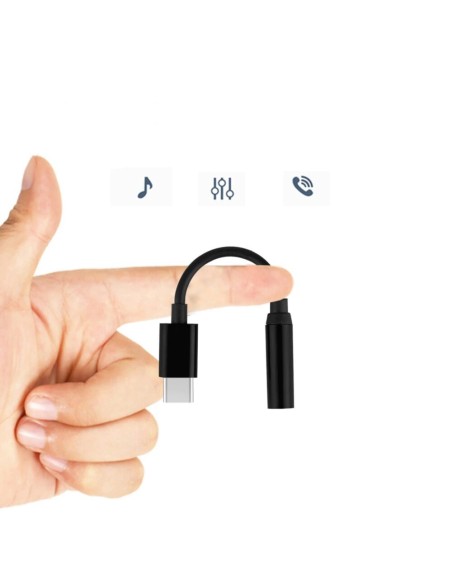 USB-C iki 3.5 mini lizdo garso lizdo adapteris, juodas
 
USB-C iki 3.5 mini lizdo garso lizdo adapteris, juodas