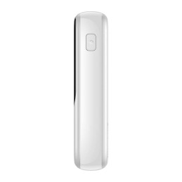 Maitinimo bankas su greitu įkrovimu 10000mAh 20W QC-PD-SCP-FCP laidas iPhone Lightning white