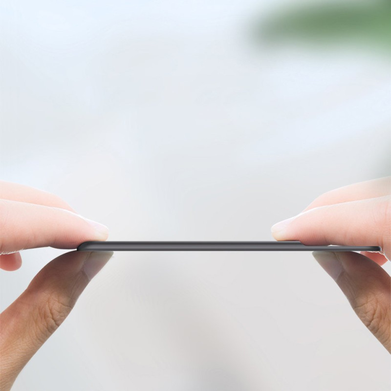 Lipnus telefono dėklas kreditinei kortelei, dokumentams, pilkas