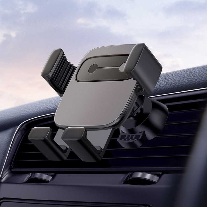Gravity automobilinis telefono laikiklis Cube orlaidei, juodas