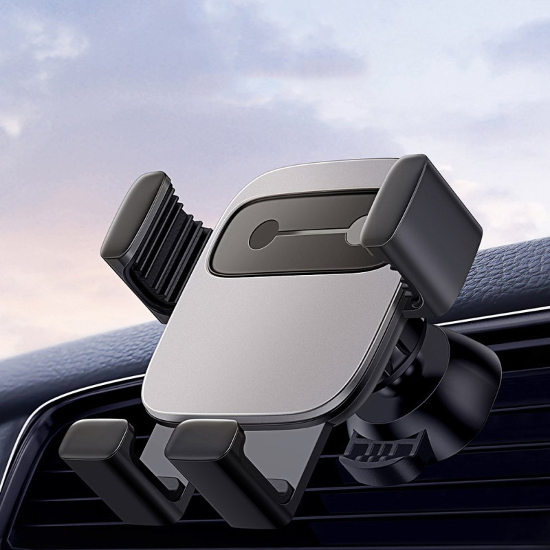Gravity automobilinis telefono laikiklis Cube orlaidei, juodas