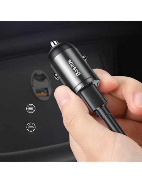 Tiny Star USB 30W Quick Charge mini išmanusis automobilinis įkroviklis, pilka
 
Tiny Star USB 30W Quick Charge mini išmanusis automobilinis įkroviklis, pilka