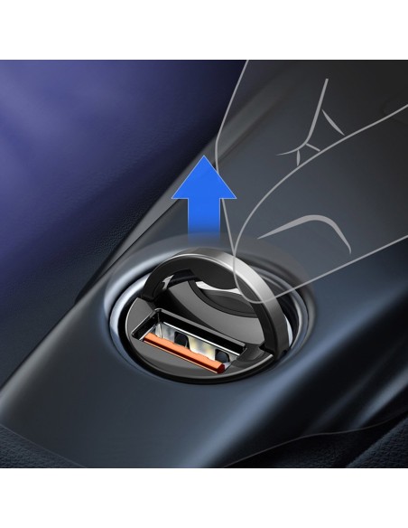 Tiny Star USB 30W Quick Charge mini išmanusis automobilinis įkroviklis, pilka
 
Tiny Star USB 30W Quick Charge mini išmanusis automobilinis įkroviklis, pilka