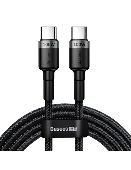 Cafule nailono kabelis USB-C maitinimo tiekimas 2.0 100W 20V 5A 2m pilka
 
Cafule nailono kabelis USB-C maitinimo tiekimas 2.0 100W 20V 5A 2m pilka