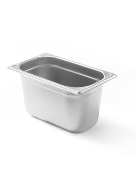 Kitchen Line GN 1/4 plieninis konteineris, aukštis 100 mm - Hendi 806531 Kitchen Line GN 1/4 plieninis konteineris, aukštis 100 mm - Hendi 806531