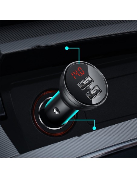 Automobilinis įkroviklis 2x USB 4.8A 24W su LCD ekranu + 3-in-1 laidas 1,2m juodas
 
Automobilinis įkroviklis 2x USB 4.8A 24W su LCD ekranu + 3-in-1 laidas 1,2m juodas