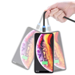 
Iphone Lightning magnetinio kabelio kištuko antgalis, sidabrinis
