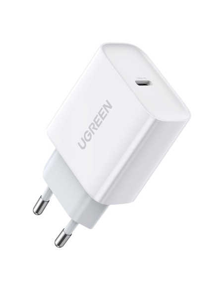 
USB Power Delivery 3.0 Quick Charge 4.0+ 20W 3A baltas įkroviklis
